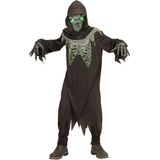 WIDMANN - Zwart en groen reaper kostuum voor kinderen - 164 (14-16 jaar)