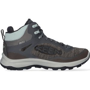 Keen Terradora Flex Mid Dames Wandelschoenen Magnet/Cloud Blue | Grijs | Mesh | Maat 41 | K1026880