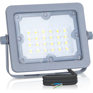 Aigostar - OP=OP LED Breedstraler PRO IP65 met sensor - 20W 6500K 1.800 Lumen - 1 jaar garantie