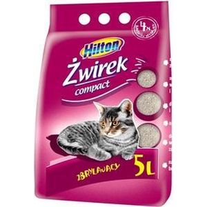 Hilton Kattenbakvulling - Bentonite Standaard - 5 Liter