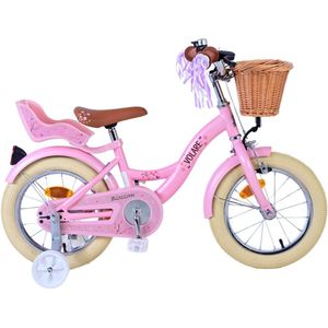 Volare Blossom Kinderfiets - Meisjes - 14 inch - Roze