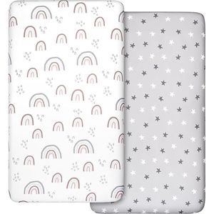 hoeslaken kinderwagen wieg set 2/‎120 x 60 x 0.01 cm