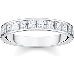 Thomas Sabo Dames Dames ring 925 sterling zilver sterling zilver Zirkonia 0,3 Zilver 32020618