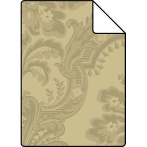 Proefstaal Origin Wallcoverings behang ornamenten licht glanzend goud - 346526 - 26,5 x 21 cm