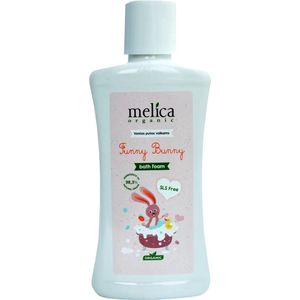 MELICA ORGANIC BIO Biologisch 98,3% Natuurlijke BIO BABY BADSCHUIM ""FUNNY BUNNY"" met FRUIT MIX zonder Parabenen, SLS, SLES 300ml