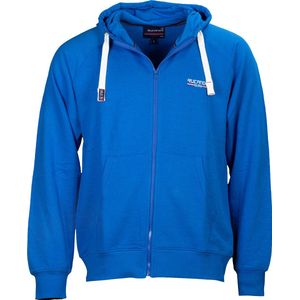 Rucanor Sky Sweatvest Hooded Unbrushed Heren Blauw Maat Xl