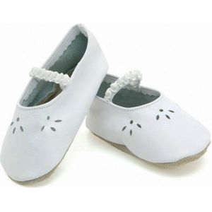 Starchild babyslofjes lacey white Maat: S (11 cm)