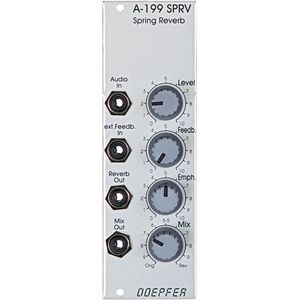 Doepfer A-199 Spring Reverb - Effect modular synthesizer