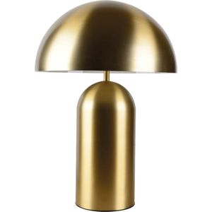 Tafellamp Best 35 Brons - hoogte 50cm - excl. 2x E27 lichtbron - IP20 - snoerdimmer > lampen staand brons | tafellamp brons | tafellamp slaapkamer brons | tafellamp woonkamer brons | design lamp brons | lamp modern brons