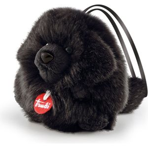 Trudi Knuffel Hond Zwart 11 Cm