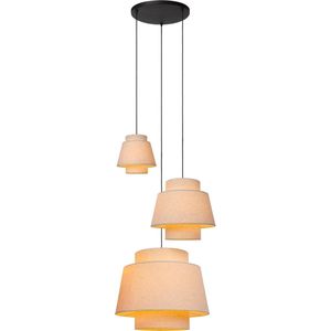 Lucide TRIBUTE - Hanglamp - 3xE27 - Beige