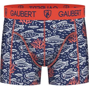 Gaubert  Heren boxershort Bamboe Blauw  - XL