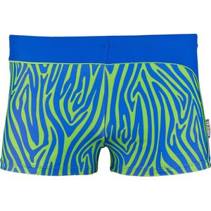BECO zebra vibes zwemboxer - blauw/groen - maat 5