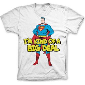 DC Comics Superman Heren Tshirt -L- I'm Kind Of A Big Deal Wit