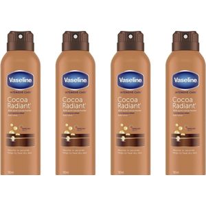 Vaseline Bodylotion Spray & Go Cocoa 4 x 190 ml