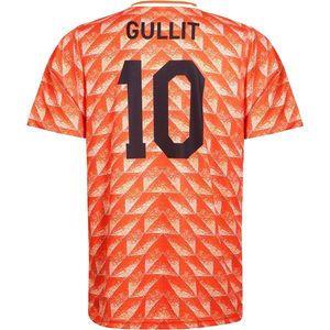 EK 88 Voetbalshirt Gullit - Nederlands Elftal - Oranje shirt - Voetbalshirts Kinderen - Jongens en Meisjes - Sportshirts - Volwassenen - Heren en Dames-XL