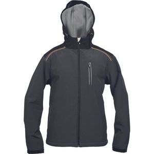 Cerva KNOXFIELD softshell jas 03010534 - Antraciet - XL