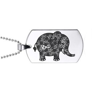 Ketting RVS - Olifant