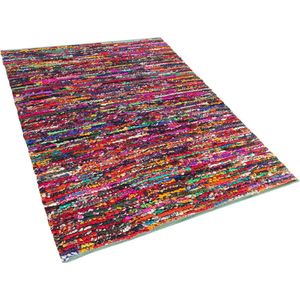 BAFRA - Laagpolig vloerkleed - Multicolor - 140 x 200 cm - Polyester