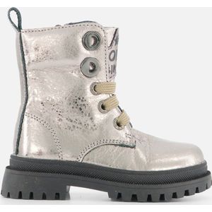 Bikerboots | Meisjes | Old Silver | Leer | Shoesme | Maat 22