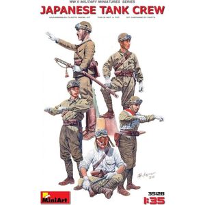 Miniart - Japanese Tank Crew (Min35128) - modelbouwsets, hobbybouwspeelgoed voor kinderen, modelverf en accessoires