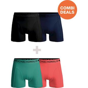 Muchachomalo Heren Boxershorts - 2 Pack - Maat 176 - Mannen Onderbroeken