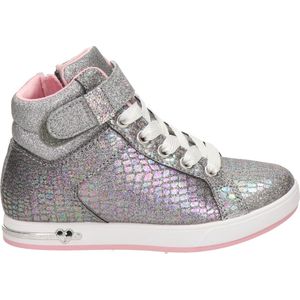 Skechers Shoutouts meisjes sneaker - Zilver - Maat 32