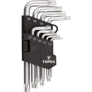 Torx sleutel set - T-Serie - 9 delig