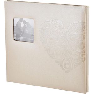 Walther Design Fotoalbum Zwart 26x26 Cm - Linnen Omslag Met Luxe Uitstraling