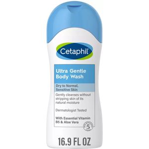 Cetaphil Ultra Gentle Body Wash - Fragrance Free - Ultrazachte - Lichaamswas - Geurvrij - 500 ml