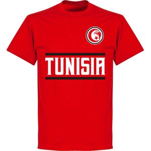 Tunesië Team T-Shirt - Rood - Kinderen - 98