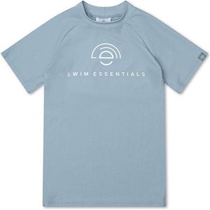 Swim Essentials | Groen Uni UV Zwemshirt met korte mouwen - Maat 134/140
