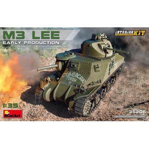 Miniart - M3 Lee Early Prod. Interior Kit - modelbouwsets, hobbybouwspeelgoed voor kinderen, modelverf en accessoires