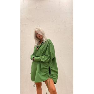 Oversized Overhemd/Met Strikken/SIRMAZA
