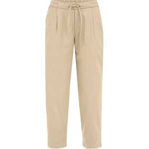 WE Fashion Dames pantalon van katoenmix
