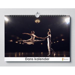 Dans verjaardagskalender 35x24 cm | Wandkalender | Danskalender | Verjaardagskalender Volwassenen