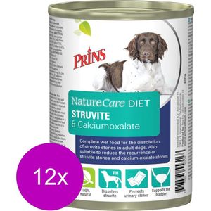 Prins Naturecare Diet Dog Struvite - Hondenvoer - 12 x 400 g