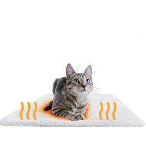 Zelfverwarmende deken voor katten en honden, Afmeting: 60 x 45 cm, Innovatieve en milieuvriendelijke verwarmde kattendeken.