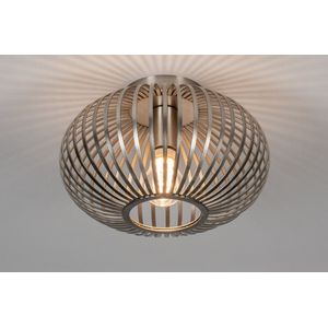 Lumidora Plafondlamp 74111 - E27 - Staalgrijs - Metaal - 30 cm