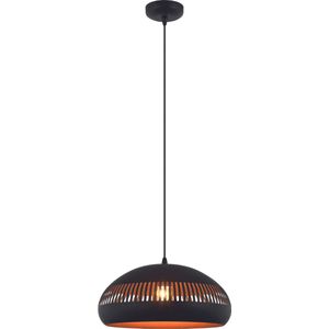 Janelle hanglamp 1L 50 cm breed zwart