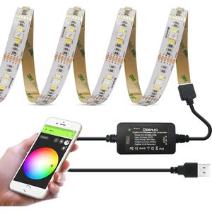 ZigBee 3.0 USB RGBWW Ledstrip met Spraakbesturing - Slimme Verlichting voor Huizen