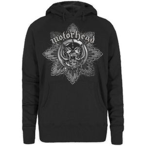 Motorhead - Pig Badge Hoodie/trui - M - Zwart