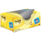 Value Pack: Post-it® Notes, Canary Yellow™, 38 x 51 mm, 100 Blaadjes/Blok, 16 Blokken + 4 GRATIS