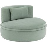 Goossens Statement draaifauteuil Stof