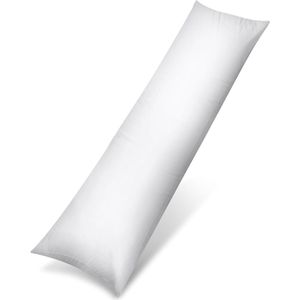 CRLYN® Zijslaapkussen Volwassenen - Lichaamskussen - Zwangerschapskussens - Wit