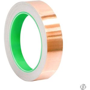 Equivera Kopertape - Kopertape Slakken - Kopertape tegen Slakken - Koper Slakken - Koper Tape - Anti Slakken Tape - Tape tegen Slakken - Planten Bescherming - Anti Slakken - Slakkenval - Anti Insect Kopertape - Anti Insect Tape