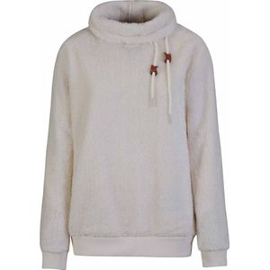 BJØRNSON Ilmi Coral Fleece Trui Dames 4 seizoenen - Zacht - Maat 50 - Off-White