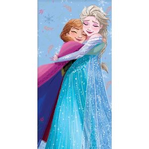 Disney Frozen Handdoek - 70x140cm - Bad Handdoek - Zwemles Handdoek - Cadeau Meisje 5 Jaar - Cadeau Meisje 3 Jaar - Verjaardagscadeau Meisje - Cadeau Kind