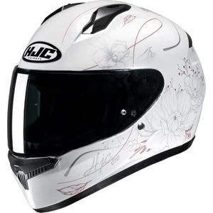 Hjc C10 Epik White Mc8 Full Face Helmets XXS - Maat XXS - Helm
