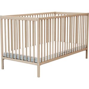 AT4 - Kinderbed ESSENTIEL in hout Beuken onbewerkt 70 x 140 cm